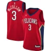 Prestigioso Stupendo C.J. McCollum New Orleans Pelicans Jordan Brand Youth Swingman Jersey Statement Edition Red per i Fan Veri