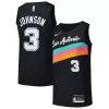 Raffinato Keldon Johnson San Antonio Spurs Nike Swingman Player Jersey City Edition Black per i Fan Veri