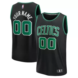Pratico Magnifico Boston Celtics Youth Custom Fast Break Jersey Black Statement Edition/Kelly Green/White per i Fan Veri