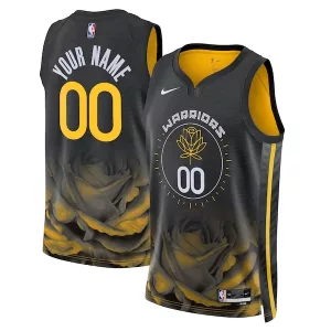 Resistente Gorgeous Carino Golden State Warriors Nike Unisex 2022/23 Swingman Custom Jersey City Edition Black per i Fan Veri