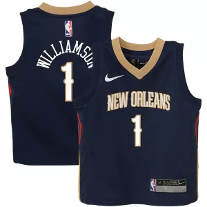 Comodo Zion Williamson New Orleans Pelicans Nike Preschool Swingman Player Jersey Icon Edition Navy per i Fan Veri