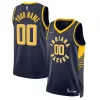 Resistente Prestigioso Indiana Pacers Nike 2021/22 Diamond Swingman Custom Jersey Icon Edition Navy per i Fan Veri