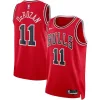 Robusto DeMar DeRozan Chicago Bulls Nike Unisex Swingman Jersey Icon Edition Red/White per i Fan Veri