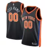 Robusto Meraviglioso New York Knicks Nike Unisex 2022/23 Swingman Custom Jersey City Edition Black per i Fan Veri