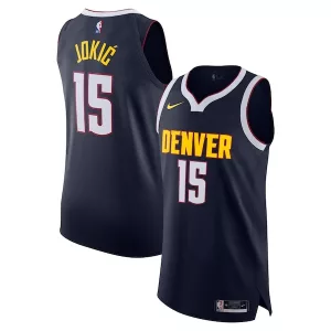 Robusto Trendy Attraente Nikola Jokic Denver Nuggets Nike Authentic Jersey Icon Edition Navy per i Fan Veri