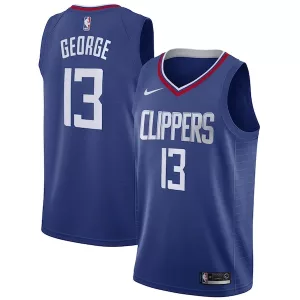 Sofisticato Accattivante Versatile Paul George LA Clippers Nike 2019/20 Swingman Jersey Blue Icon Edition per i Fan Veri