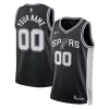 Sofisticato Cool Bellissimo San Antonio Spurs Nike Unisex Swingman Custom Jersey Black Icon Edition per i Fan Veri