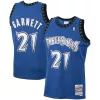 Eccezionale Duraturo Incantevole Kevin Garnett Minnesota Timberwolves 2001/02 Hardwood Classics Swingman Jersey Blue per i Fan Veri