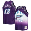 Sofisticato Versatile Robusto John Stockton Utah Jazz Big & Tall Hardwood Classics 1996/97 Swingman Jersey Purple per i Fan Veri