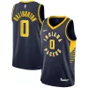 Splendido Fantastico Fascinante Tyrese Haliburton Indiana Pacers Nike Youth Swingman Jersey Icon Edition Navy per i Fan Veri