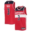 Splendido Fascinante Meraviglioso Bradley Beal Washington Wizards Nike Youth 2021/22 Diamond Swingman Jersey Icon Edition Red per i Fan Veri