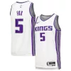 Splendido Gorgeous De'Aaron Fox Sacramento Kings Nike Swingman Player Jersey Association Edition White per i Fan Veri