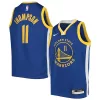 Splendido Gorgeous Klay Thompson Golden State Warriors Nike Youth Team Swingman Jersey Icon Edition Blue per i Fan Veri