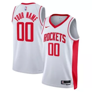Splendido Houston Rockets Nike Unisex Swingman Custom Jersey White Association Edition per i Fan Veri