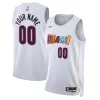 Splendido Moderno Miami Heat Nike Unisex 2022/23 Swingman Custom Jersey City Edition White per i Fan Veri
