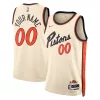 Splendido Resistente Detroit Pistons Nike Unisex 2024/25 Custom Swingman Jersey City Edition White per i Fan Veri