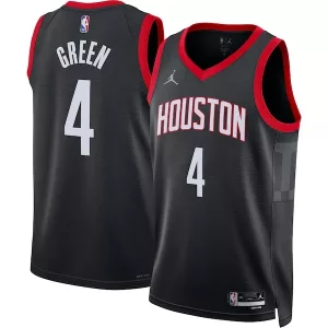 Stupendo Prestigioso Accattivante Jalen Green Houston Rockets Jordan Brand Unisex Swingman Jersey Statement Edition Black per i Fan Veri
