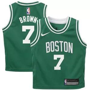 Stupendo Resistente Carino Jaylen Brown Boston Celtics Nike Preschool Swingman Player Jersey Icon Edition Kelly Green per i Fan Veri
