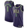 Stupendo Splendido Fantastico Zion Williamson New Orleans Pelicans Nike 2024/25 Authentic Player Jersey City Edition Purple per i Fan Veri