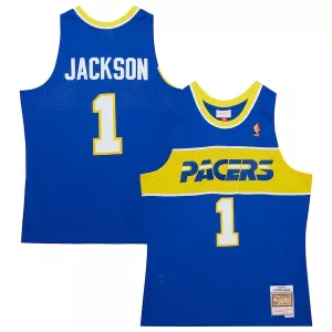 Stupendo Stephen Jackson Indiana Pacers 2004/05 Hardwood Classics Swingman Jersey Royal per i Fan Veri