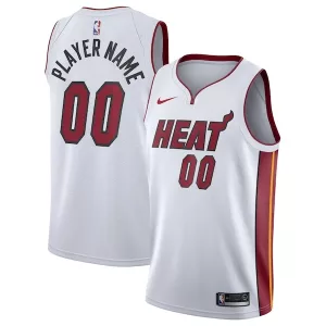 Trendy Comodo Miami Heat Nike 2020/21 Swingman Custom Jersey Association Edition White per i Fan Veri