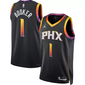 Trendy Devin Booker Phoenix Suns Jordan Brand Unisex Swingman Jersey Statement Edition Black per i Fan Veri