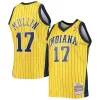 Trendy Eccezionale Chris Mullin Indiana Pacers 1999/00 Hardwood Classics Swingman Jersey Gold per i Fan Veri