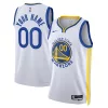 Trendy Golden State Warriors Nike Unisex Swingman Custom Jersey White Association Edition per i Fan Veri