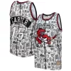 Trendy Raffinato Cool Vince Carter Toronto Raptors 1998/99 Swingman Jersey White per i Fan Veri