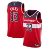 Trendy Sofisticato Kyle Kuzma Washington Wizards Nike Unisex Swingman Jersey Icon Edition Red per i Fan Veri