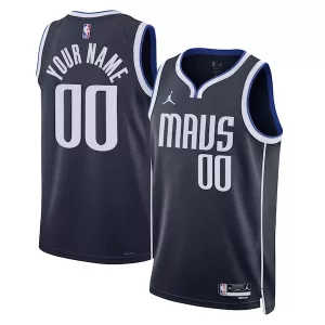 Trendy Splendido Gorgeous Dallas Mavericks Jordan Brand Unisex 2022/23 Swingman Custom Jersey Statement Edition Navy per i Fan Veri