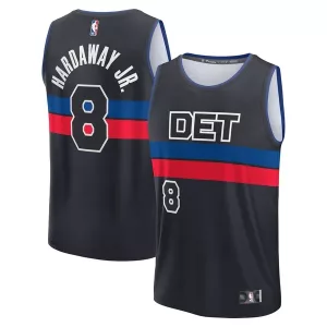 Versatile Cool Tim Hardaway Jr. Detroit Pistons Youth Fast Break Player Jersey Statement Edition Black per i Fan Veri
