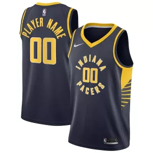 Versatile Gorgeous Bellissimo Indiana Pacers Nike Swingman Custom Jersey Navy Icon Edition per i Fan Veri