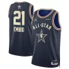 Versatile Lussuoso Joel Embiid Jordan Brand Unisex 2024 NBA All Star Game Swingman Jersey Navy per i Fan Veri