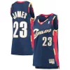 Versatile Lussuoso LeBron James Cleveland Cavaliers Women's Hardwood Classics Swingman Jersey Navy per i Fan Veri