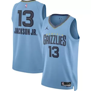 Versatile Magnifico Prestigioso Jaren Jackson Jr. Memphis Grizzlies Jordan Brand Unisex Swingman Jersey Statement Edition Light Blue per i Fan Veri