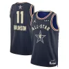 Versatile Robusto Jalen Brunson Jordan Brand Unisex 2024 NBA All Star Game Swingman Jersey Navy per i Fan Veri