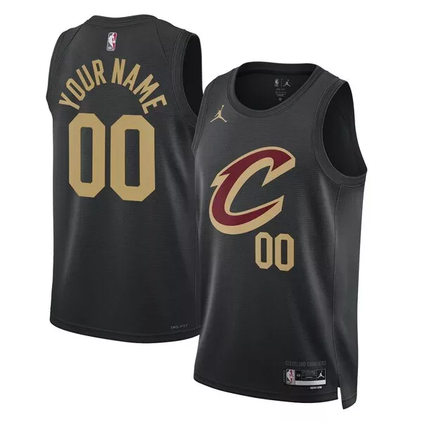 Versatile Sofisticato Magnifico Cleveland Cavaliers Jordan Brand Unisex 2022/23 Swingman Custom Jersey Statement Edition Black per i Fan Veri