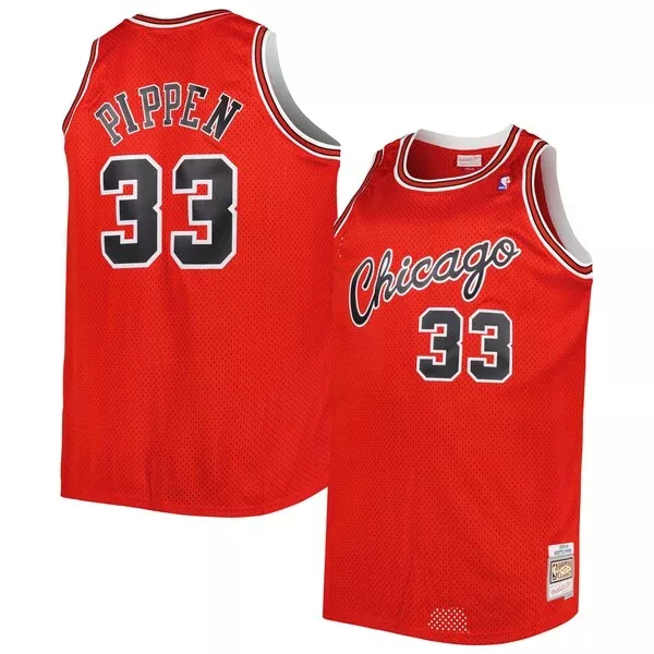 Versatile Stupendo Scottie Pippen Chicago Bulls Big & Tall Hardwood Classics 2003/04 Swingman Jersey Red per i Fan Veri