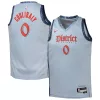 Accattivante Bilal Coulibaly Washington Wizards Nike Youth 2024/25 Swingman Player Jersey City Edition Light Blue per i Fan Veri