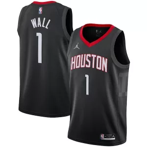 Accattivante Moderno Incantevole John Wall Houston Rockets Jordan Brand 2020/21 Swingman Jersey Statement Edition Black per i Fan Veri
