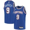 Accattivante Prestigioso RJ Barrett New York Knicks Jordan Brand Youth 2020/21 Swingman Player Jersey Statement Edition Blue per i Fan Veri