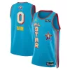 Accattivante Resistente Bellissimo Jayson Tatum Nike Unisex 2025 NBA All Star Game Swingman Player Jersey Light Blue per i Fan Veri