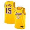 Accattivante Resistente Incantevole Austin Reaves Los Angeles Lakers Nike Youth Swingman Jersey Icon Edition Gold per i Fan Veri