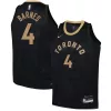 Accattivante Stupendo Scottie Barnes Toronto Raptors Nike Youth 2022/23 Swingman Jersey City Edition Black per i Fan Veri
