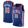 Attraente Classico Sacramento Kings Nike Unisex 2024/25 Custom Swingman Jersey City Edition Blue per i Fan Veri