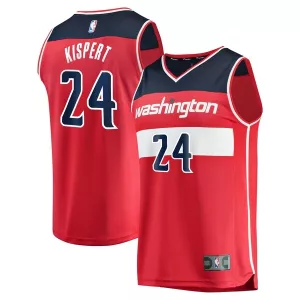 Attraente Corey Kispert Washington Wizards Youth Fast Break Replica Player Jersey Icon Edition Red per i Fan Veri