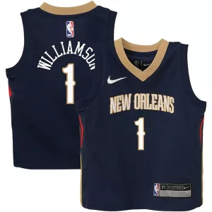 Gorgeous Zion Williamson New Orleans Pelicans Nike Toddler Swingman Player Jersey Icon Edition Navy per i Fan Veri