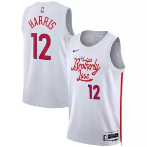 Attraente Tobias Harris Philadelphia 76ers Nike Unisex 2022/23 Swingman Jersey City Edition White per i Fan Veri