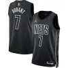 Fascinante Kevin Durant Brooklyn Nets Jordan Brand Unisex Swingman Jersey Statement Edition Black per i Fan Veri